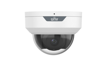 Uniview UNV IPC322LB-AF28-A2 dome IP camera with a 2.8mm lens, providing 2MP high-definition video and infrared night vision.