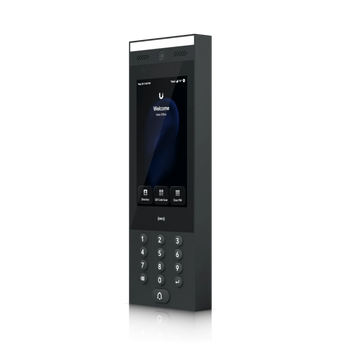 Ubiquiti UniFi Access G3 Intercom: A sleek intercom terminal for secure building access with touch pass and video capabilities.