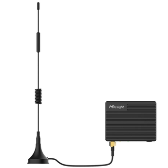 Milesight UR41L Industrial 4G LTE CAT1 IoT Router provides robust cellular connectivity for remote industrial applications. Compact and durable design.