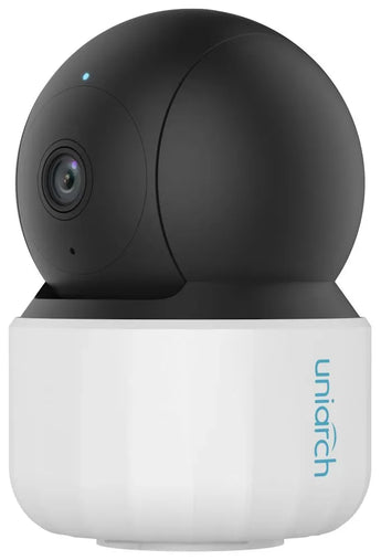 Uniview Uniarch Uho-S3E-M3F3-A: 3MP Wi-Fi indoor camera with pan, tilt, and infrared LEDs for clear night vision. Monitors a wide area.