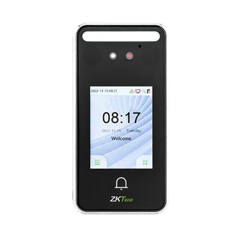 ZKTeco SpeedFace V3 Lite biometric terminal with face and RFID reader for access control and time attendance tracking.