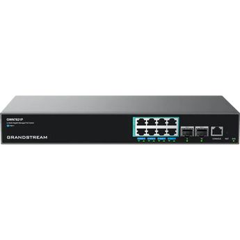 Grandstream Enterprise L3 8 port Managed 2.5GbE PoE++ Switch 240W | GWN7821P