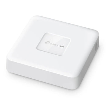 TP-Link VIGI NVR1104H-4P: 4-channel PoE+ network video recorder for storing, viewing, and playing back security camera feeds.