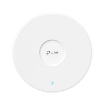 TP-Link Omada BE9300 EAP773 ceiling mount WiFi 7 access point. Tri-band, ultra-thin design, and 10G PoE++ port for optimal performance.