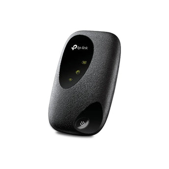 TP-Link M7000 4G LTE Mobile Wi-Fi Router, a portable hotspot sharing internet access with multiple devices. Features SIM card slot.