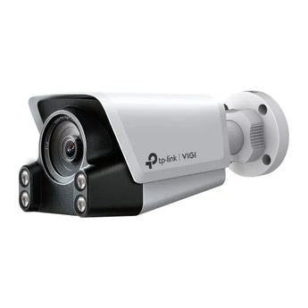 TP-Link VIGI C340S outdoor bullet camera with ColorPro night vision for clear, colorful surveillance in low light.