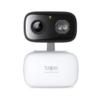 TP-Link Tapo C216: White, pan and tilt, indoor/outdoor security camera with Wi-Fi, providing 2K surveillance and smart detection.