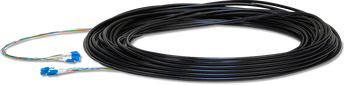 Ubiquiti UniFi 100M fiber patch cable, FC-SM-100, with LC UPC connectors for single-mode fiber optic networks. 100-meter length.