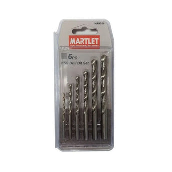 Martlet 6-Piece Masonry Drill Bit Set | MAHSS6