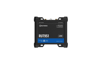Teltonika Industrial 4G WiFi IoT Router E-Sim version | RUT951