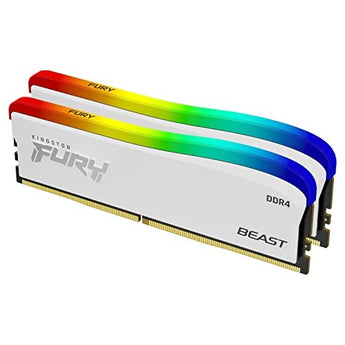 Kingston FURY Beast RGB Special Edition 32GB (2x16GB) DDR4 3200MHz White Gaming Memory