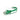 Green Acconet CAT6 1m UTP flylead (patch lead) with RJ45 connectors. Used to connect network devices.
