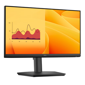 Dell Pro 22 E2225HSM monitor with adjustable stand, 21.5-inch Full HD display, ideal for office use.