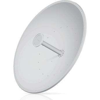 Ubiquiti airMAX 5GHz 34dBi RocketDish, a parabolic dish MIMO antenna for long-range, high-bandwidth wireless connections. SKU: UBAM-5G34D-RA
