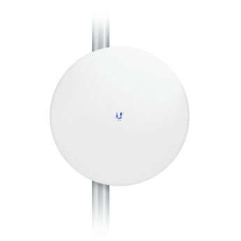 Ubiquiti airMAX LTU Pro: 5GHz, 24dBi CPE with integrated radio and POE injector for high-performance wireless connections.