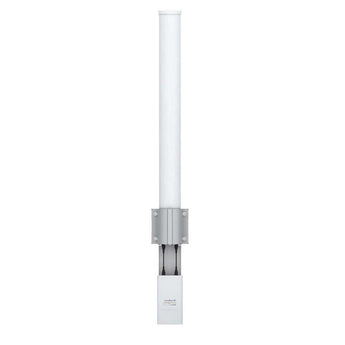 Ubiquiti airMAX 2.4GHz 10dBi Omni Antenna providing 360-degree wireless coverage. Connects to a Rocket radio for enhanced MIMO performance.