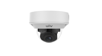 UNV UN-IPC3232ER-VS: 2MP fixed dome security camera. Vandal-resistant, IR night vision, and weatherproof for indoor/outdoor surveillance.