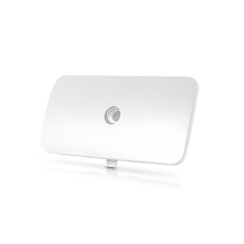 Cambium cnVision Client MINI, a 16 dBi CPE for extending wireless range. Compact design for outdoor installation.