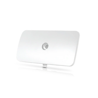 Cambium cnVision Client MINI, a 16 dBi CPE for extending wireless range. Compact design for outdoor installation.