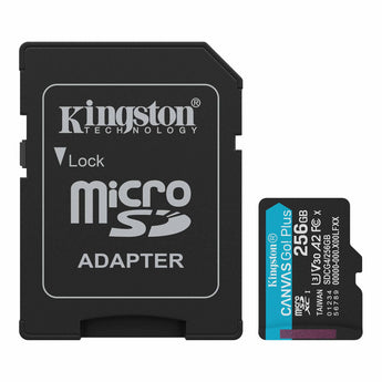 Kingston Canvas Go Plus 256GB 200MB/s A2 microSDXC Card