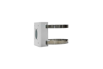 Uniview UN-TR-UP06-B-IN bullet camera pole mounting bracket for secure outdoor installation of IPC22X, IPC24X and IPCB1XX series cameras.