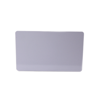ZKTeco Mifare Card S50 for hotel door locks. White card for secure, keyless guest access control systems.