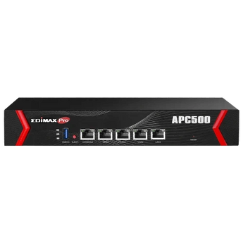 Edimax Pro AP Controller (ED-APC500) managing multiple access points. Centralized network management and security appliance.