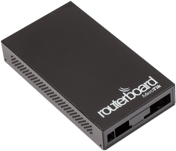 MikroTik MT-CA/433U indoor case; white plastic enclosure for 433, AH, UAH, and 953 series routers, providing physical protection.