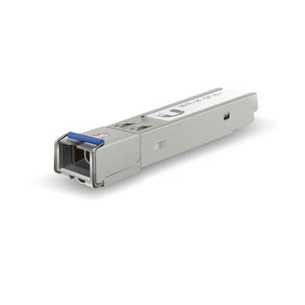 Ubiquiti UFiber GPON OLT SFP Module B+, a Class B+ transceiver for UFiber OLT devices, enabling high-speed fiber optic network connectivity.