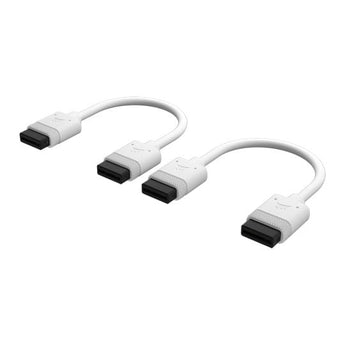 Corsair iCUE LINK CL-9011129-WW Cable Kit - 2x 100mm, White