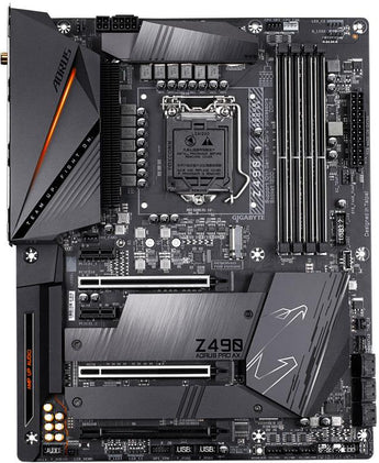 Gigabyte Z490 Aorus Pro AX Motherboard - LGA 1200, WiFi, ATX