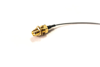 UFL to SMA(f) RP 30cm Pigtail cable with RG174, connecting Mini PCI cards to standard antennas.