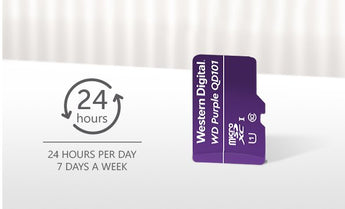 Western Digital Purple 512GB MicroSDXC Card (WDD512G1P0C) - UHS-I, Class 10