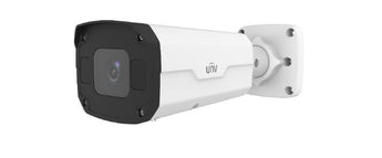 Uniview UNV 2MP LightHunter Bullet IP Camera with motorized 2.7-13.5mm lens, providing clear surveillance footage in various lighting conditions.