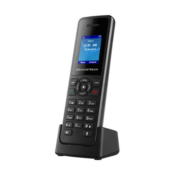 Grandstream DP720 DECT cordless handset with color display for DP75x base station. Ideal for mobile VoIP communications with HD audio.