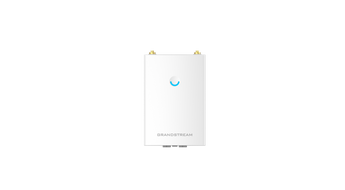 Grandstream GWN7605LR: Outdoor WiFi 5 access point with long range coverage, dual-band, MU-MIMO, and two Gigabit ports for reliable connectivity.