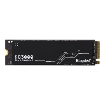 Kingston KC3000 512GB M.2 2280 NVMe SSD, PCIe Gen4, high-speed internal solid state drive