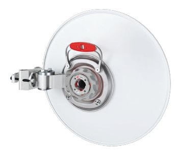 RF elements UltraDish 27 dBi parabolic antenna, UD-TP-27, with TwistPort connector for reliable wireless signal transmission.