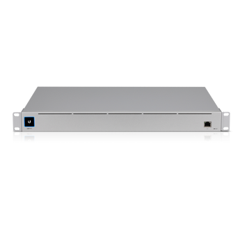 Ubiquiti UniFi USP-RPS: 950W redundant power system with six DC output ports for rack-mounted UniFi devices. Provides power backup.