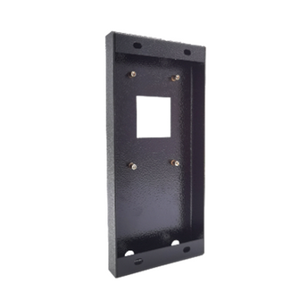 ZKTeco SpeedFace V5 Standoff Box: Facial, fingerprint, palm & RFID reader for indoor access control. Secure and modern design.