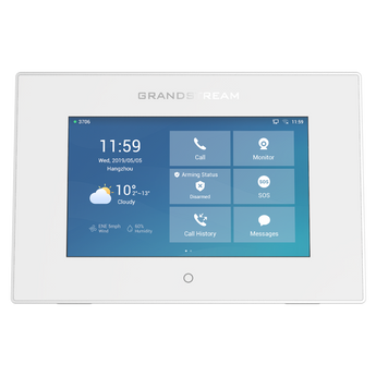 Grandstream GSC3570: SIP intercom with a 7-inch color touch screen for facility control and clear audio communication.