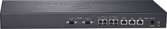 Grandstream HA100 connects two UCM6510s, providing automated failover for high availability phone systems.