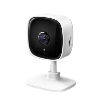 TP-Link Tapo C110 Wi-Fi security camera with 3MP resolution, night vision, and motion detection for indoor home security.
