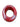 Red 4mm AccoNet solar cable, sold by the meter, designed for outdoor use in solar panel wiring systems.