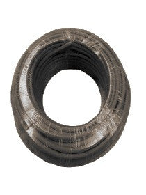 Black 6mm Acconet outdoor solar cable, sold by the meter. Used for connecting solar panels in power systems.