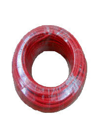 Red Acconet 6mm outdoor solar cable. Sold per meter, UV-resistant, for connecting solar panels in outdoor power systems.