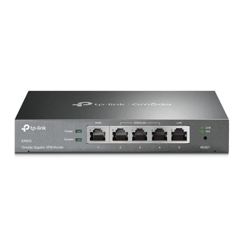 TP-Link ER605 Gigabit Multi-WAN VPN Router with multiple Ethernet ports for secure, high-performance network connectivity.