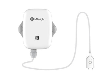 Milesight EM300 Spot Leakage Detection Sensor, MLS-SNSR-SLD, alerts to water leaks, preventing damage. Compact and easy to install.