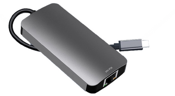 Acconet Gigabit USB-C to 24V Passive PoE injector for powering Ubiquiti, Mikrotik, and Cambium devices. Connects via USB-C.