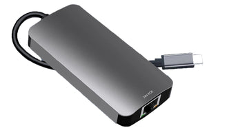Acconet Gigabit USB-C to 24V Passive PoE injector for powering Ubiquiti, Mikrotik, and Cambium devices. Connects via USB-C.